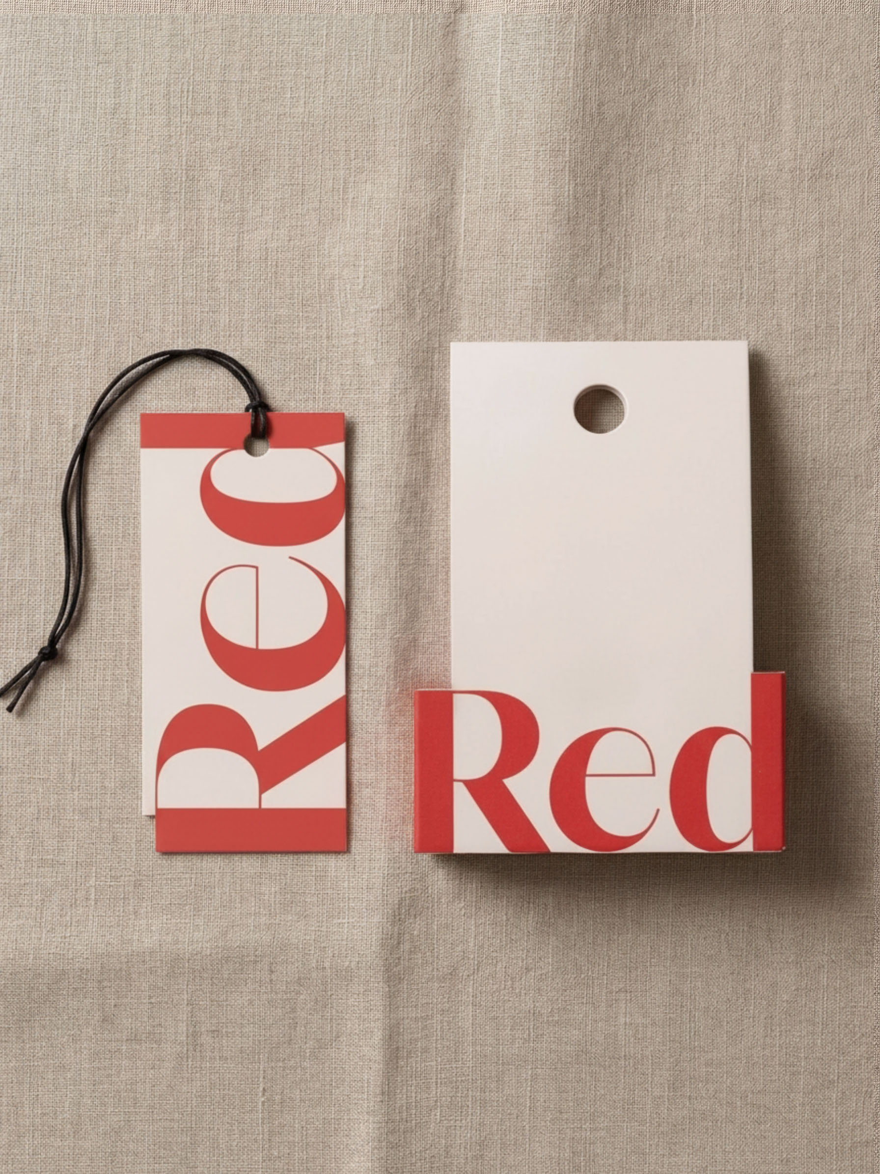 Topcard og Hangtag
